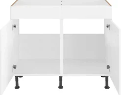 OPTIFIT Spülenschrank »Elga« mit Soft-Close-Funktion, höhenverstellbaren Füßen, Breite 100 cm