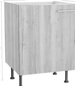 OPTIFIT Spülenschrank »Klara« Breite 60 cm