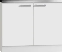 OPTIFIT Spülenschrank »Odense 50« 100 cm breit, 50 cm tief, inkl. Spülenauflage