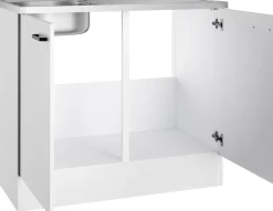 OPTIFIT Spülenschrank »OPTImulti« Breite 100 cm, Tiefe 60 cm, mit Spülenauflage