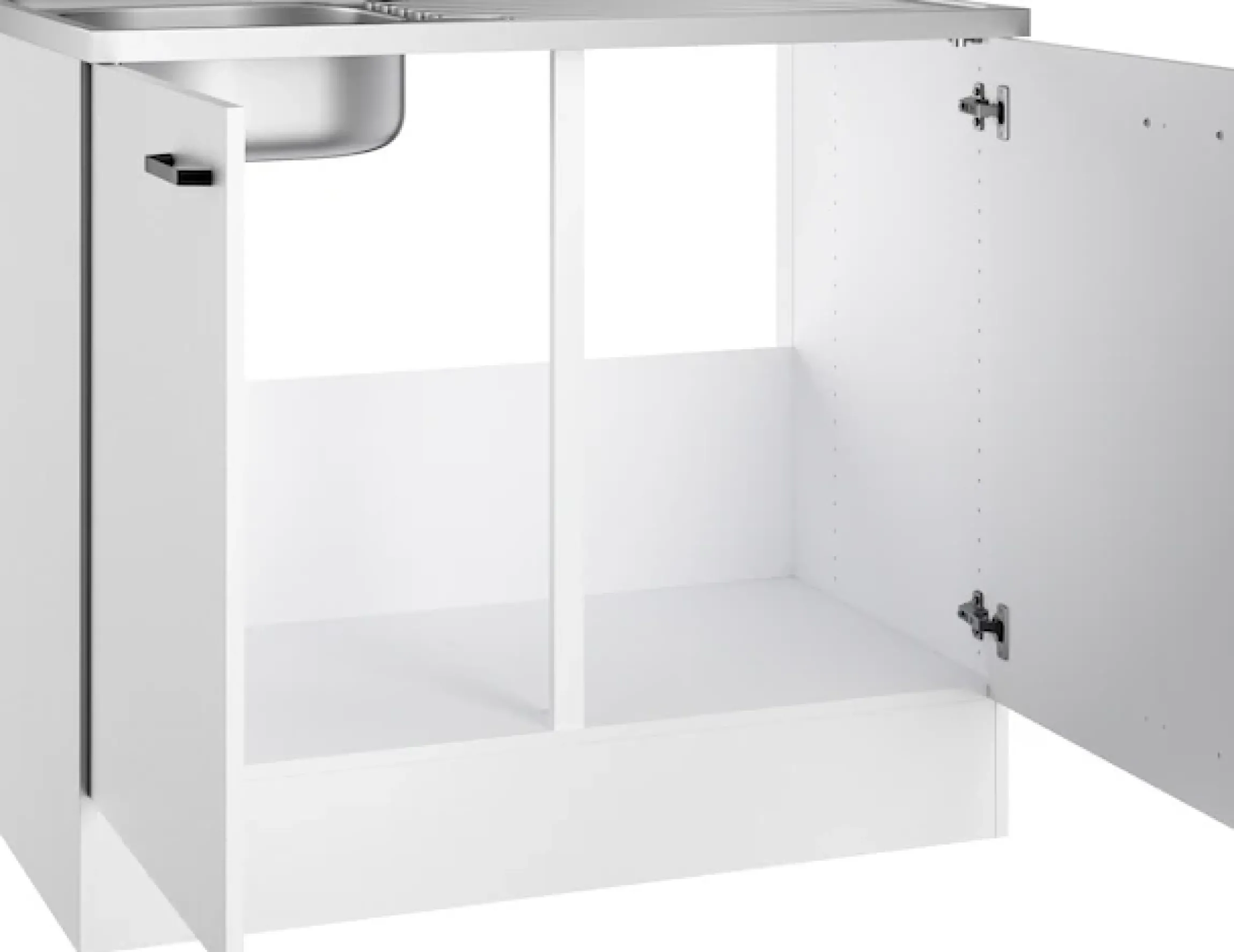 OPTIFIT Spülenschrank »OPTImulti« Breite 100 cm, Tiefe 60 cm, mit Spülenauflage
