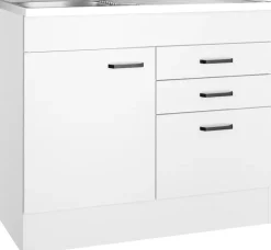 OPTIFIT Spülenschrank »OPTImulti« Breite 100 cm, Tiefe 60 cm, mit Spülenauflage