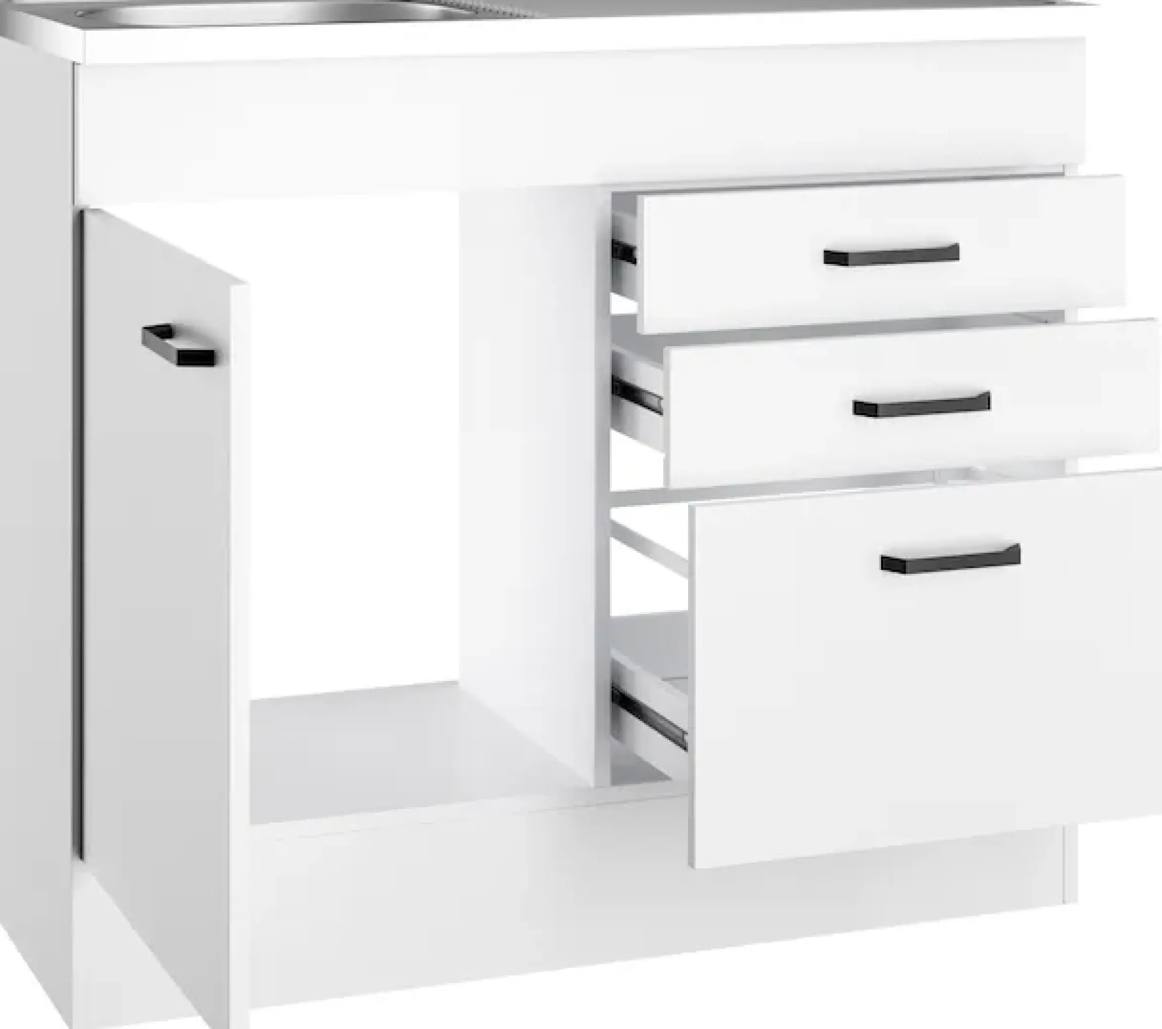 OPTIFIT Spülenschrank »OPTImulti« Breite 100 cm, Tiefe 50 cm, mit Spülenauflage