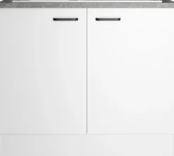 OPTIFIT Spülenschrank »OPTImulti« Breite 100 cm, Tiefe 60 cm, inkl. Arbeitsplatte und Einbauspüle
