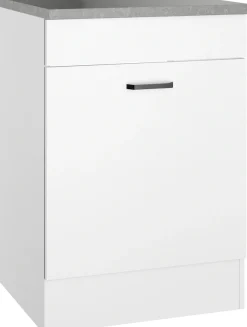 OPTIFIT Spülenschrank »OPTImulti« Breite 60 cm, mit 1 Auszug, Metallgriffe
