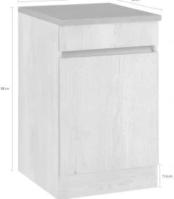OPTIFIT Spülenschrank »Roth« Breite 50 cm