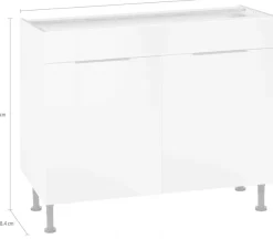 OPTIFIT Spülenschrank »Tara« Breite 100 cm