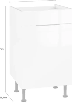 OPTIFIT Spülenschrank »Tara« , Breite 50 cm