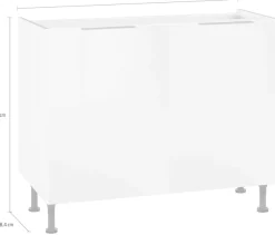OPTIFIT Spülenschrank »Tara« Breite 100 cm