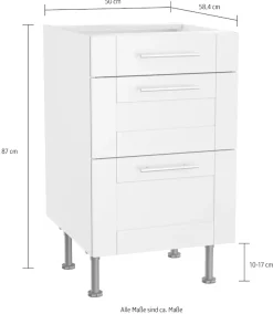 OPTIFIT Unterschrank »Ahus« Breite 50 cm