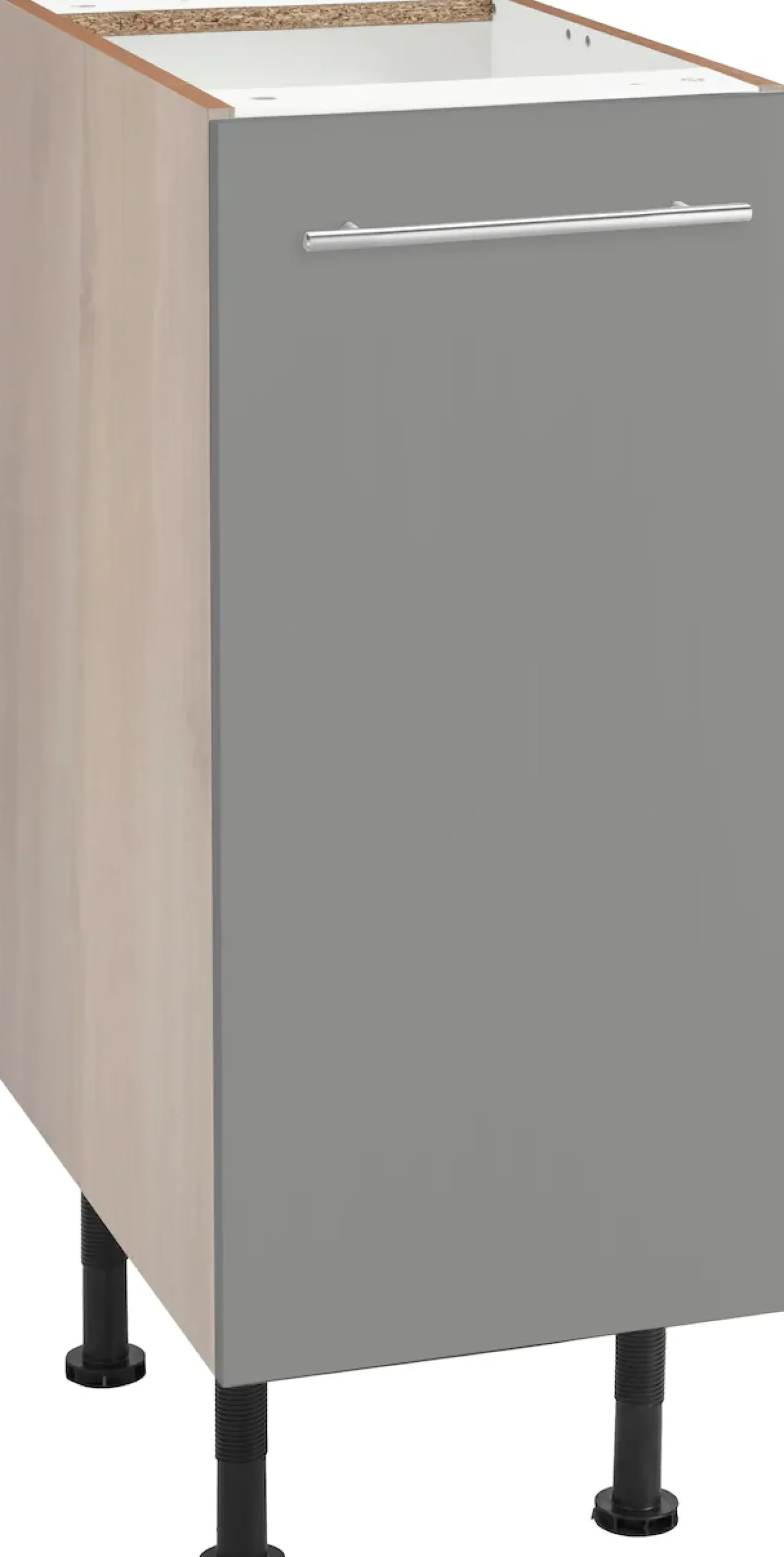 OPTIFIT Unterschrank »Bern« 30 cm breit, mit 1 Tür mit höhenverstellbaren Füßen, mit Metallgriff