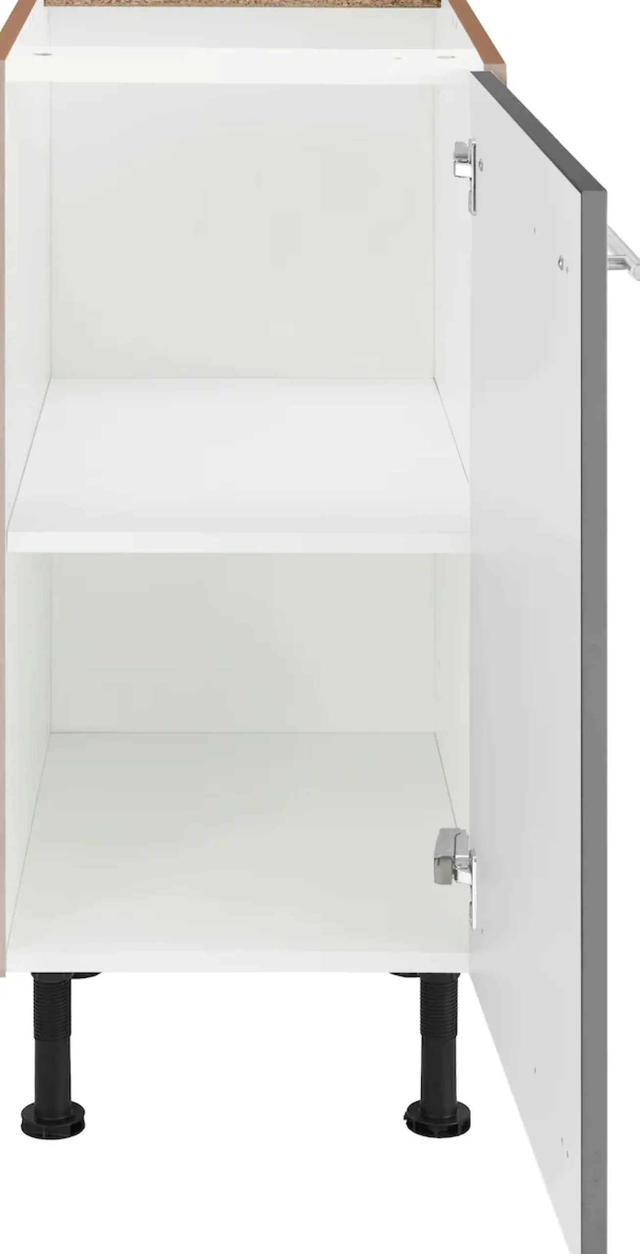 OPTIFIT Unterschrank »Bern« 30 cm breit, mit 1 Tür mit höhenverstellbaren Füßen, mit Metallgriff