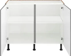 OPTIFIT Unterschrank »Bern« 100 cm breit, mit 2 Türen, mit höhenverstellbaren Füßen