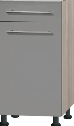 OPTIFIT Unterschrank »Bern« 40 cm breit, mit Tür und Schubkasten, mit höhenverstellbaren Füßen