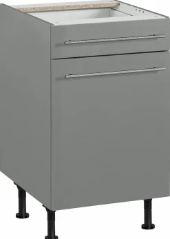OPTIFIT Unterschrank »Bern« 50 cm breit, mit Tür und Schubkasten, höhenverstellbare Füße