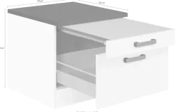 OPTIFIT Unterschrank »Elm« für Waschmaschine oder Trockner, Breite 60 cm