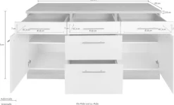 OPTIFIT Unterschrank »Kalmar« , Breite 150 cm