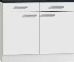 OPTIFIT Unterschrank »Odense« 100 cm breit, mit 2 Türen und 2 Schubkästen, für Stauraum