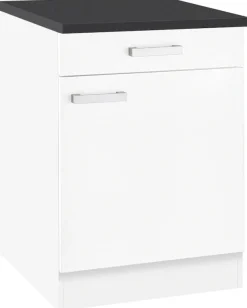 OPTIFIT Unterschrank »Odense« 60 cm breit, mit Tür und Schubkasten, mit 28 mm starker Arbeitsplatte