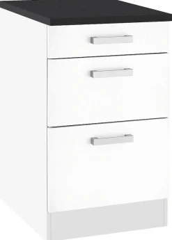 OPTIFIT Unterschrank »Odense« 50 cm breit, mit 1 Schubkasten und 2 Auszügen