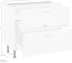 OPTIFIT Unterschrank »Parma« Breite 90 cm