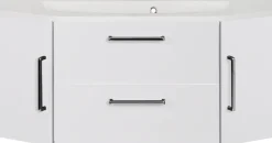 OPTIFIT Waschtisch »Ava« Breite 110 cm, mit Mineralgussbecken