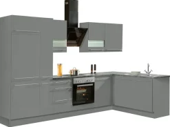 OPTIFIT Winkelküche »Bern« Stellbreite 315x175 cm,wahlweise mit E-Geräten,höhenverstellb.Füße