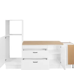 OPTIFIT Winkelküche »Elga« Soft-Close-Funktion, höhenverstellbaren Füßen, Stellbreite 265 x 175cm
