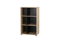 OTTO home Aktenregal »Moid,« Bücherregal, Maße 64,5x40x106 cm, 6 Fächer für viel Stauraum