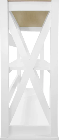 OTTO home Aktenregal »Silba« Bücherregal, 4 Fächer, Landhausstil, Höhe 161 cm