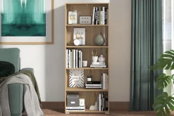 OTTO home Aktenregal »Tomar Regal Bücherregal« Bücherregal mit viel Stauraum, Maße (B/T/H): 70/24,5/176,5 cm