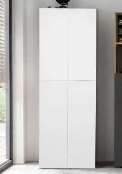 OTTO home Aktenschrank »Jarvie« Mehrzweckschrank, Push-to-open, 5 verstellbare Einlegeböden, 60x180 cm