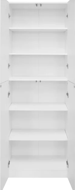OTTO home Aktenschrank »Jarvie« Mehrzweckschrank, Push-to-open, 5 verstellbare Einlegeböden, 60x180 cm