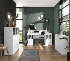 OTTO home Aktenschrank »Licia« viel Stauraum, 2 Türen und 5 offene Fächer