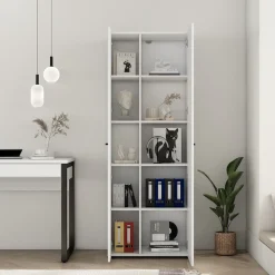OTTO home Aktenschrank »Moid« Höhe 174,5 cm, moderner Mehrzweckschrank mit Türen