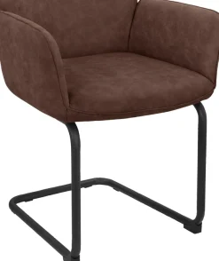 OTTO home Armlehnstuhl »Ginevra« () 2 Stk.Sitz und Rücken gepolstert, mit Gestell aus Metall, Sitzhöhe 51 cm