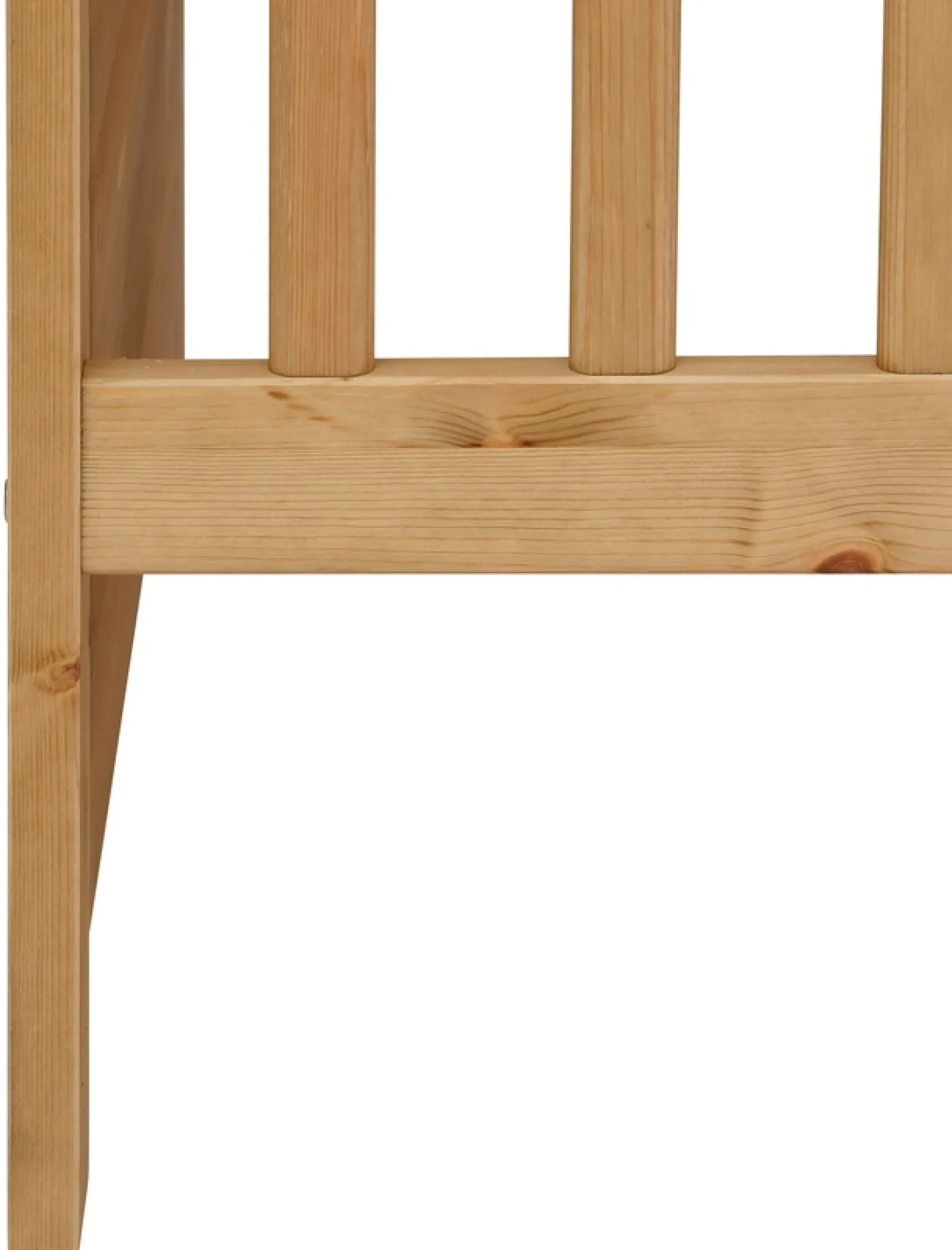 OTTO home Babybett »Indra, Schlupfsprossen, 4-fach verstellbare Liegehöhe,« FSC® zertifiziertes Massivholz, Landhausstil mit tollen Details