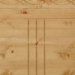 OTTO home Babybett »Indra, Schlupfsprossen, 4-fach verstellbare Liegehöhe,« FSC® zertifiziertes Massivholz, Landhausstil mit tollen Details