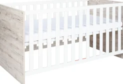 OTTO home Babyzimmer-Komplettset »RiekeBis ins Jugendalter, toll für kleine Zimmer« Spar-Set, Kinderbett, , Schrank 3 türig, Wickelkommode + Unterbauregal,