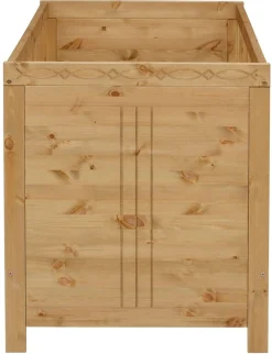 OTTO home Babyzimmer-Komplettset »Indra, FSC® zertifiziertes Massivholz, zum Jugendzimmer umgestaltbar« Spar-Set, Kleiderschrank, Bett, Kommode + Aufsatz, Unterbau-, Wand- & Standregal,