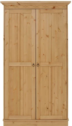 OTTO home Babyzimmer-Komplettset »Indra, FSC® zertifiziertes Massivholz, zum Jugendzimmer umgestaltbar« Spar-Set, Kleiderschrank, Bett, Kommode + Aufsatz, Unterbau-, Wand- & Standregal,