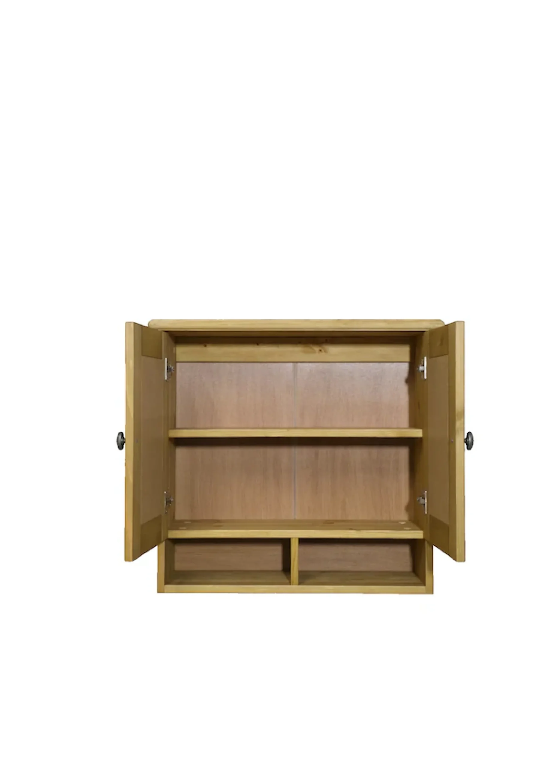 OTTO home Badezimmerspiegelschrank »Rauna« aus massiver Kiefer, Breite 64 cm, mit Spiegel, made in EU