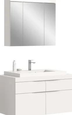 OTTO home Badmöbel-Set »MAOI, 2-teilige Badkombination, hochwertige MDF Front«