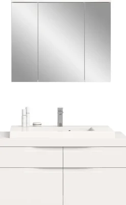 OTTO home Badmöbel-Set »MAOI, 2-teilige Badkombination, hochwertige MDF Front«