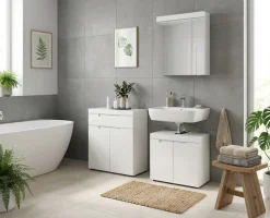 OTTO home Badmöbel-Set »MAOI, 3-teilige Badkombination, hochwertige MDF Front«