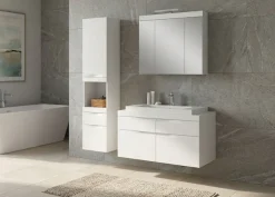 OTTO home Badmöbel-Set »MAOI, 3-tlg. Badkombi, hochwertige MDF Front, optional mit Beleuchtung«