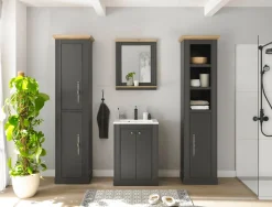 OTTO home Badmöbel-Set »WESTMINSTER, Bad im Landhausstil, 4-teiliges Badezimmer« 4 Stk. tlg.