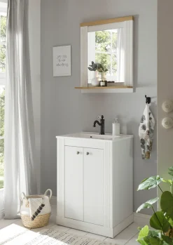 OTTO home Badmöbel-Set »WESTMINSTER, Bad im Landhausstil, 2-teiliges Badezimmer« 2 Stk. tlg.