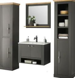OTTO home Badmöbel-Set »WESTMINSTER, Bad im Landhausstil, 4-teiliges Badezimmer« 4 Stk. tlg.