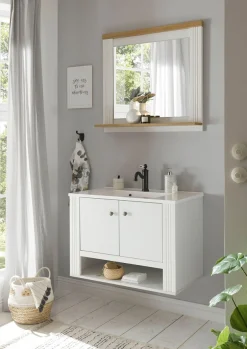 OTTO home Badmöbel-Set »WESTMINSTER, Bad im Landhausstil, 2-teiliges Badezimmer« 2 Stk. tlg.